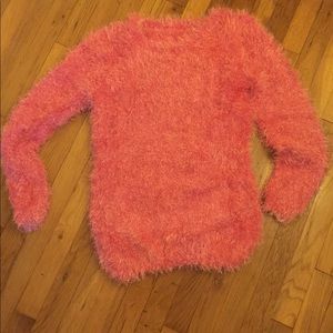 Furry sweater. Sherpa shaggy